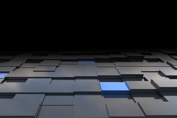 black and blue box