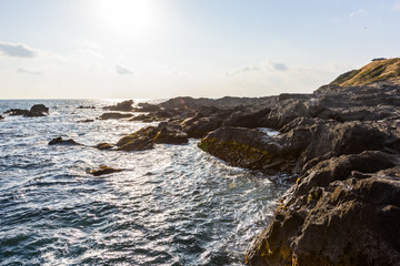 城ヶ島 Rugged coast