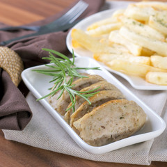 Munich Bavarian white sausage