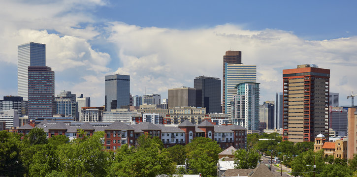 Denver, Colorado Skyline - July 2017