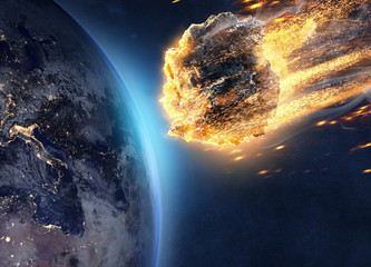 Asteroid fliegt auf Erde zu