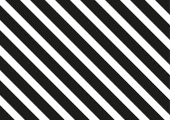 Black stripes on white background. Striped diagonal pattern Vector illustration of  Background with slanted lines