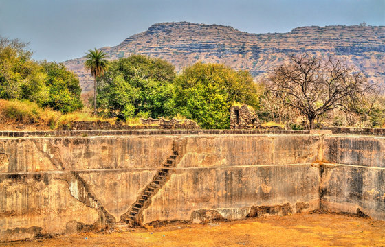 Bharat Mata temple at Daulatabad Fort in Maharashtra, India