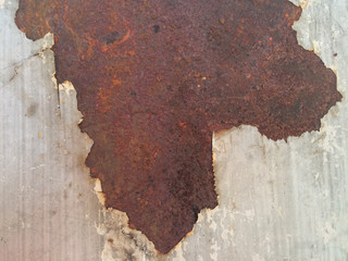 Old iron with rust