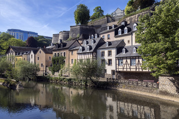 Fototapeta na wymiar Luxembourg City - Grand Duchy of Luxembourg
