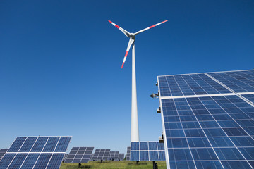 Wind und Solarenergie