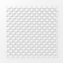 Abstract paper square 3d-render background.
