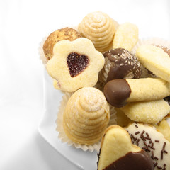 Sweet pastry cakes