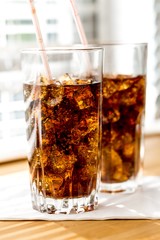 Glasses of Soda / Tea