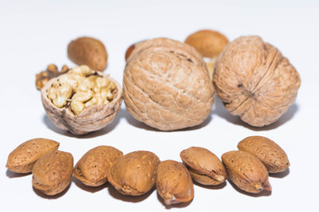 Nuts and almonds