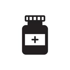 pills, medicine filled vector icon. Modern simple isolated sign. Pixel perfect vector  illustration for logo, website, mobile app and other designs