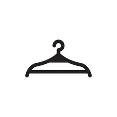 cloth hanger filled vector icon. Modern simple isolated sign. Pixel perfect vector  illustration for logo, website, mobile app and other designs