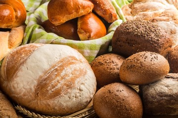 Assorted Breads and Pastries