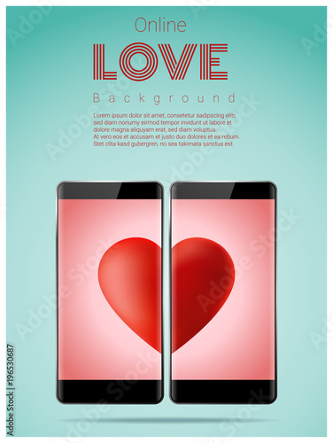 Concept of online dating