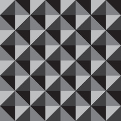 Seamless square geometric vector pattern