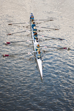 rowing boat in Adelaide, Australia