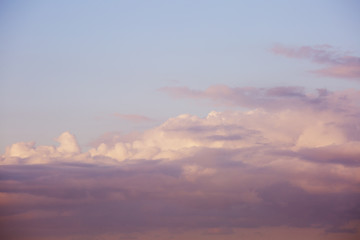 Sky background with clouds . Sky with clouds