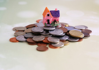 Real estate and mortgage concept.