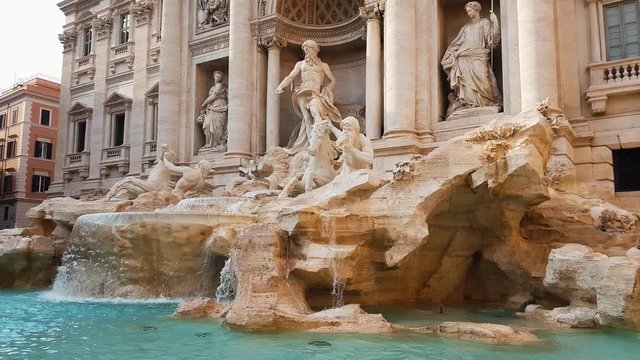 Fountains Of Trevi I known as "Fontana Di Trevi", Rome, Italy during daytime 