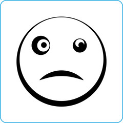 Sad Icon, Sad Face Icon