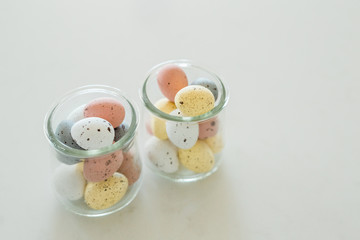 speckled chocolate easter egg candy