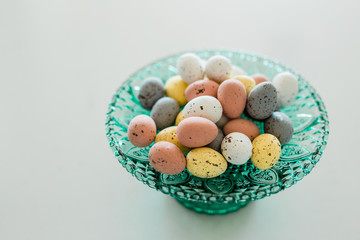 speckled chocolate easter egg candy