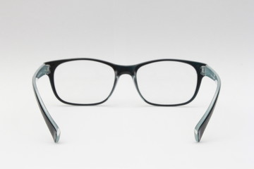 blue glasses inside