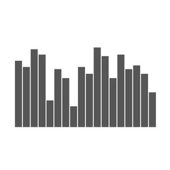financial chart. Graph chart vector icon. presentation and chart. Business concept