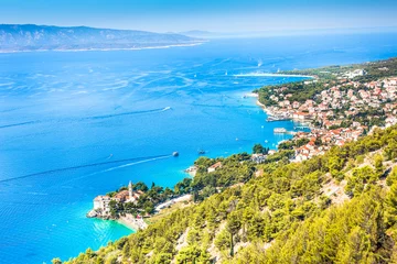 Photo sur Plexiglas Plage de la Corne d'Or, Brac, Croatie Island of Brac in Croatia, Europe. Beautiful Place.