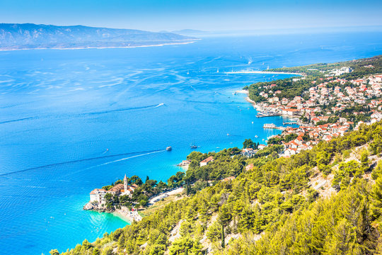 Island of Brac in Croatia, Europe. Beautiful Place.