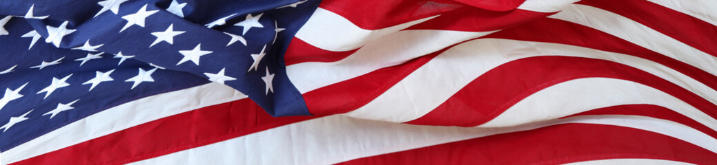 USA flag banner