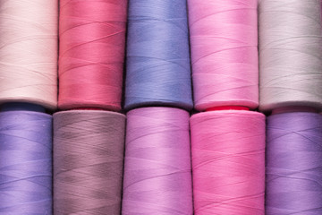 Colored thread background