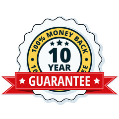 10 year money back guarantee