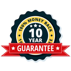 10 year money back guarantee