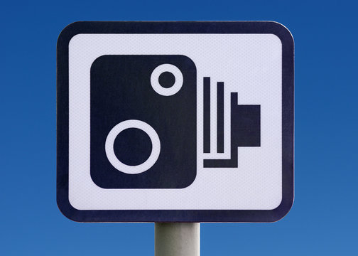 Speed Camera Sign, United Kingdom