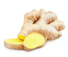 Ginger Isolated on a white