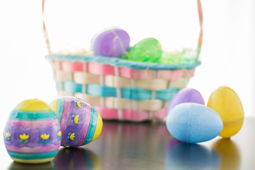 Easter Eggs and Basket