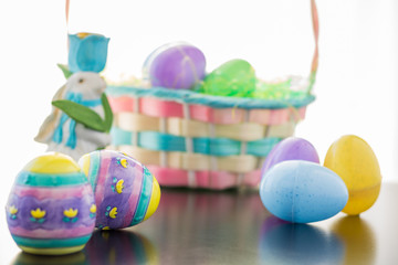 Easter Bunny and His Basket