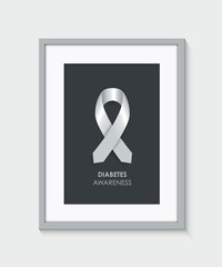 diabetes awareness frame