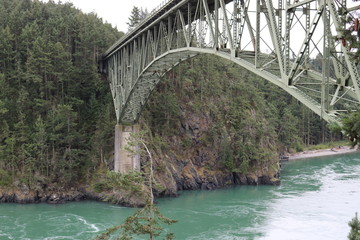 Old distressed bridge
