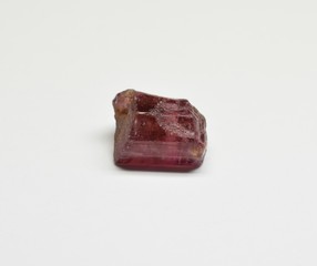 Pink Tourmaline rough gemstone