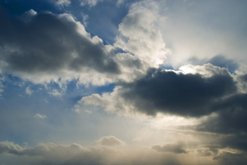 空　雲　テクスチャ　素材