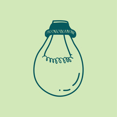 Illustration of a light bulb