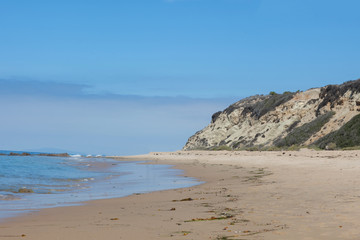 Fototapeta na wymiar Califorbia Coastline Serene Beach