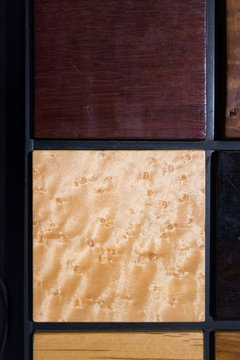 Collection Of Fine And Exotic Wood Samples