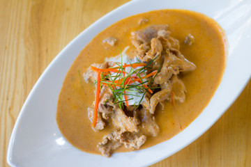 Curry beef