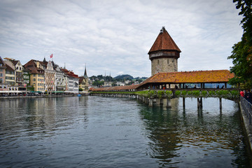 Kappelbrucke, switzerland