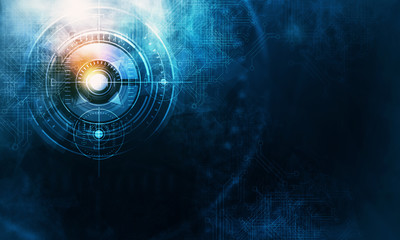 Technology communication concept