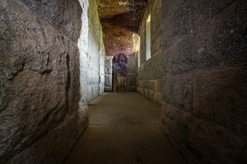 Stone Hallway