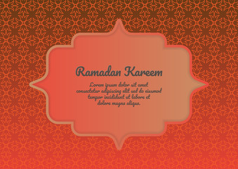 ramadan or islamic background